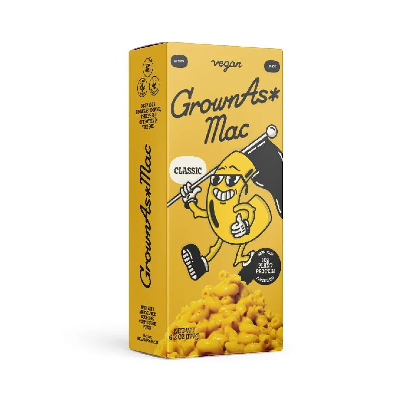 GrownAs* Foods Classic Mac and Cheese - 177g