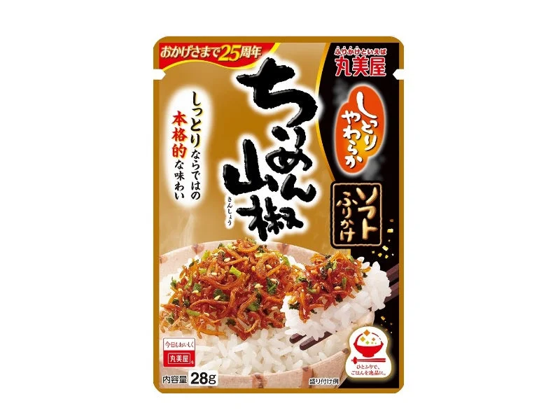 MARUMIYA Boiled young sardines with pepper and soy sauce flavored sprinkles 30g