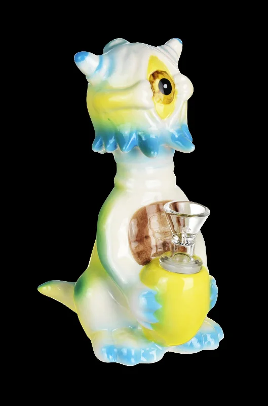 Curious Cyclops Dragon Ceramic Water Pipe