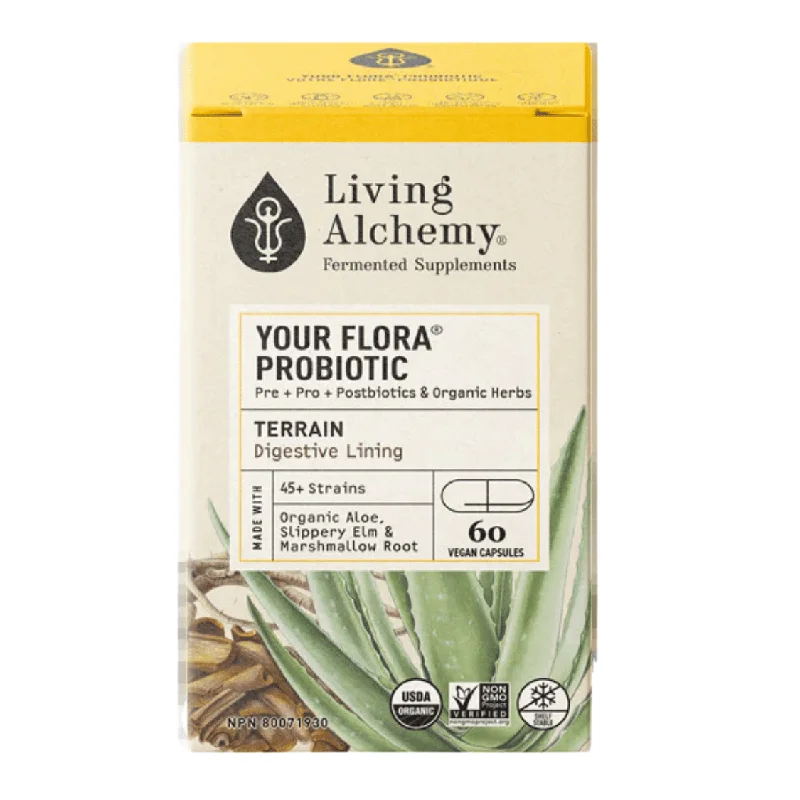 Living Alchemy Your Flora Terrain Digestive Lining - 60 caps