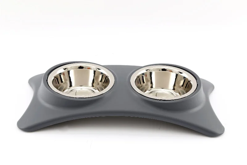 Medium Double Food and Water Bowls