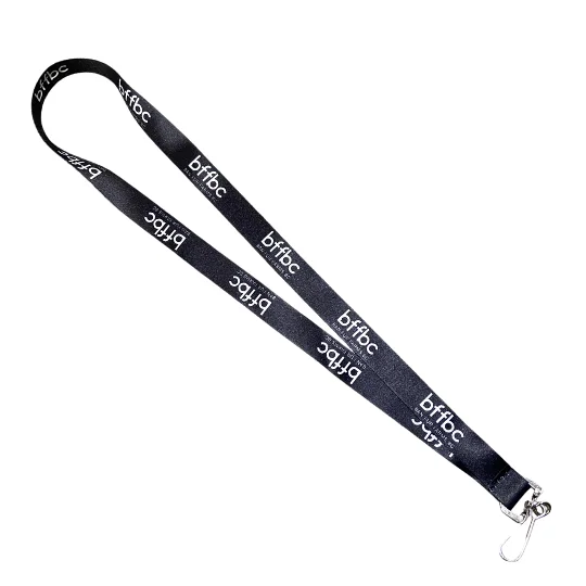 Ban Fur Farms BC Black Lanyard