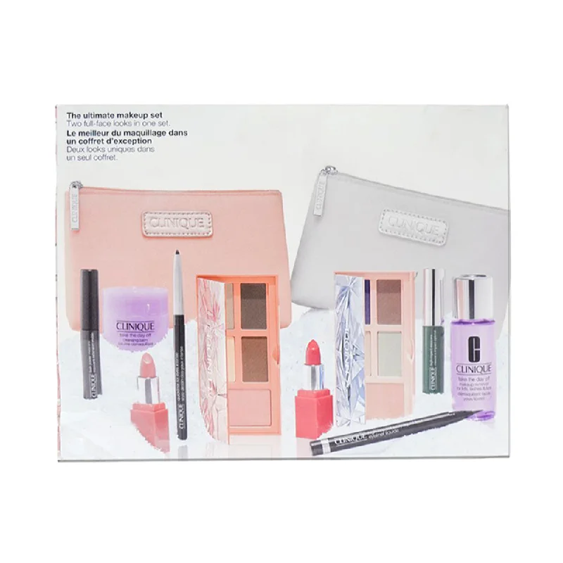 CLINIQUE THE ULTIMATE MAKE UP SET TWO FULL-FACE LOOKS IN ONE