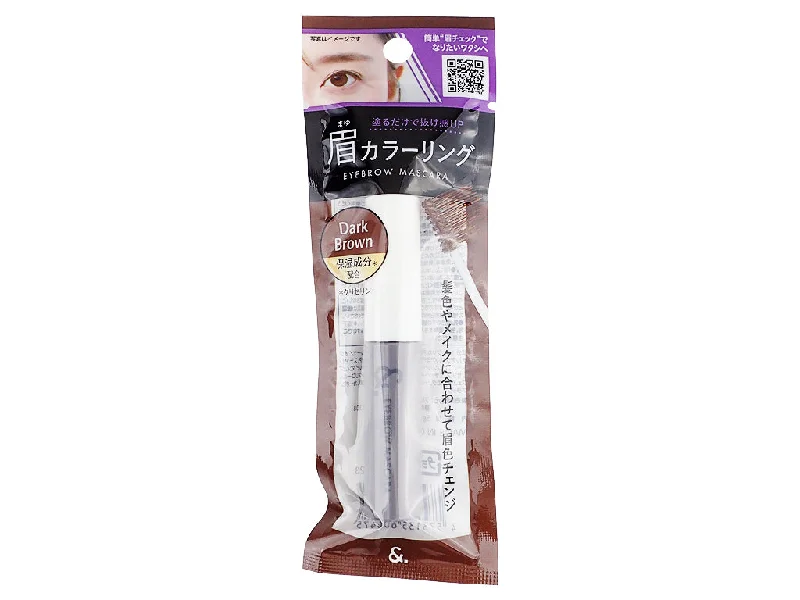 &. Eyebrow Color Mascara Dark Brown