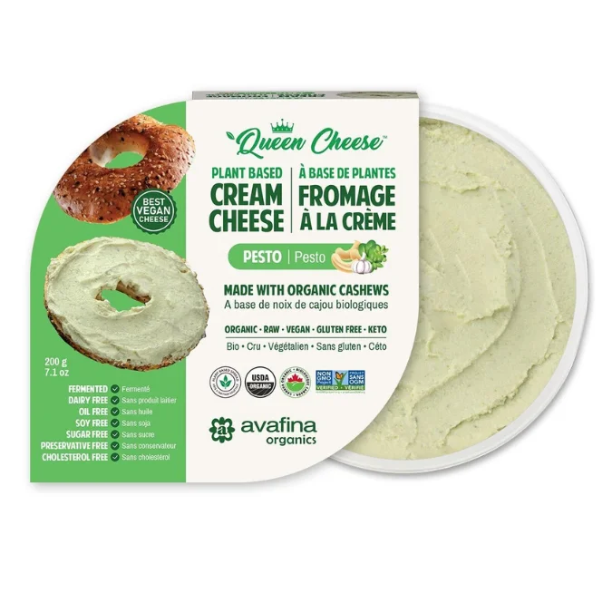 Avafina Organics Pesto Cream Cheese - 200g
