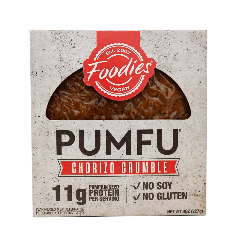Foodie's Vegan Pumfu Chorizo Crumble - 227g