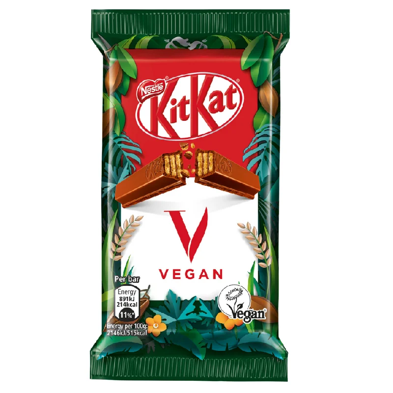 KitKat 4 Finger Vegan Chocolate Bar - 41.5g