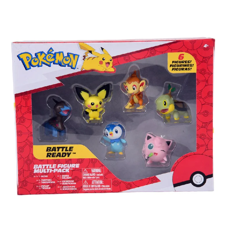 PKW3061 POKEMON BATTLE FIGURE 6PC
