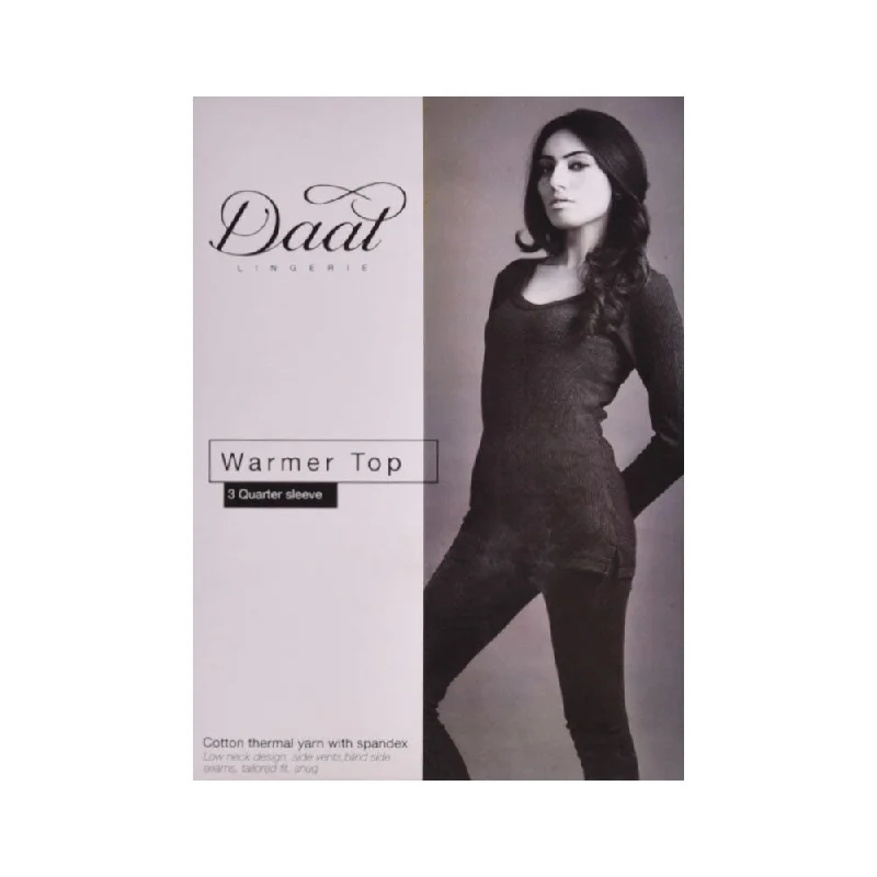 ADAM LADIES WARMAR TOP BLACK SMALL