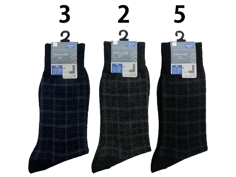 Regular Socks -Business - Lattice-