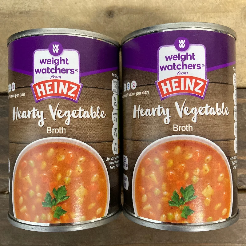 2x Heinz Weight Watchers Hearty Vegetable Broth (2x295g)