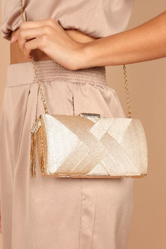 Viva Clutch - Gold