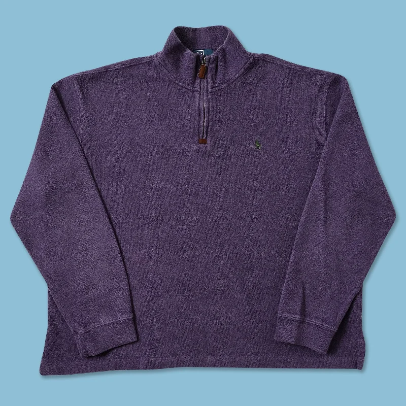Vintage Polo Ralph Lauren Q-Zip Sweater XLarge