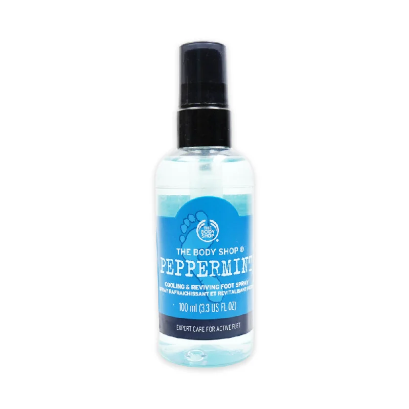BODY SHOP PEPPERMINT COOLING AND REVIVING FOOT SPRAY 100 ML