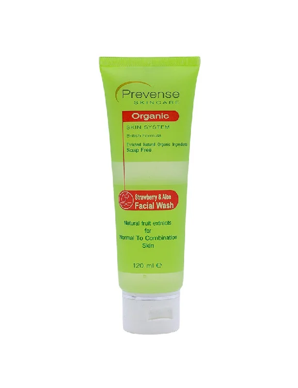 PREVENSE Facial Wash Strawberry & Aloe, 120ml