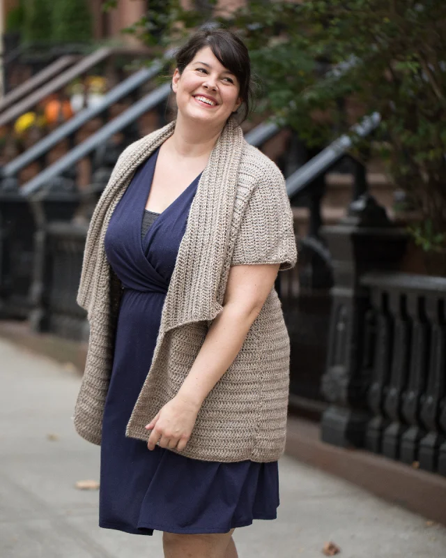 Cardigan with Collar (Crochet)