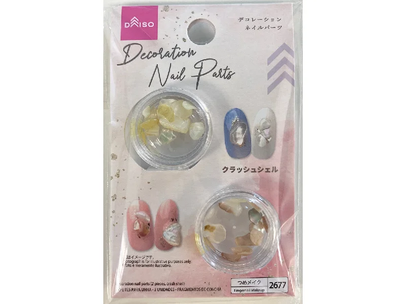 Decoration Nail Parts Crash Shell