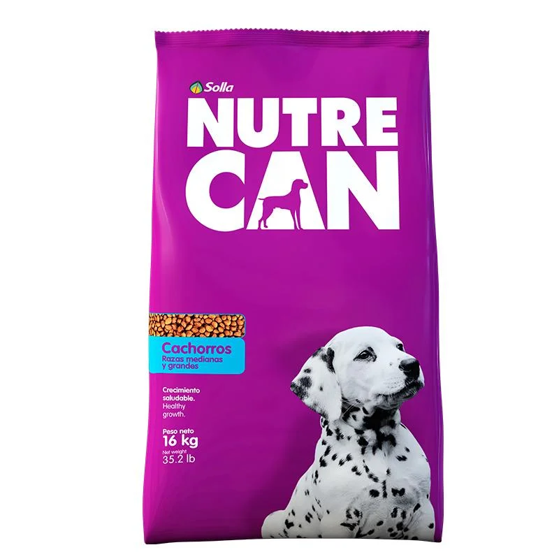 Nutrecan Cachorro Raza Mediana Y Grande x 16 Kg