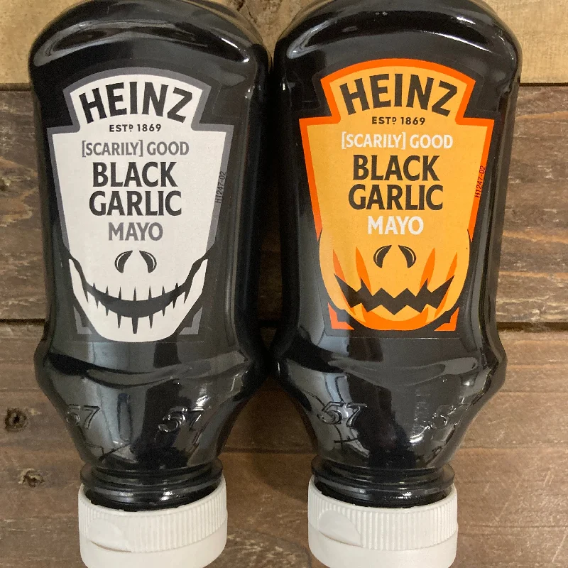 3x Heinz Scarily Good Black Garlic Mayo (3x220ml)