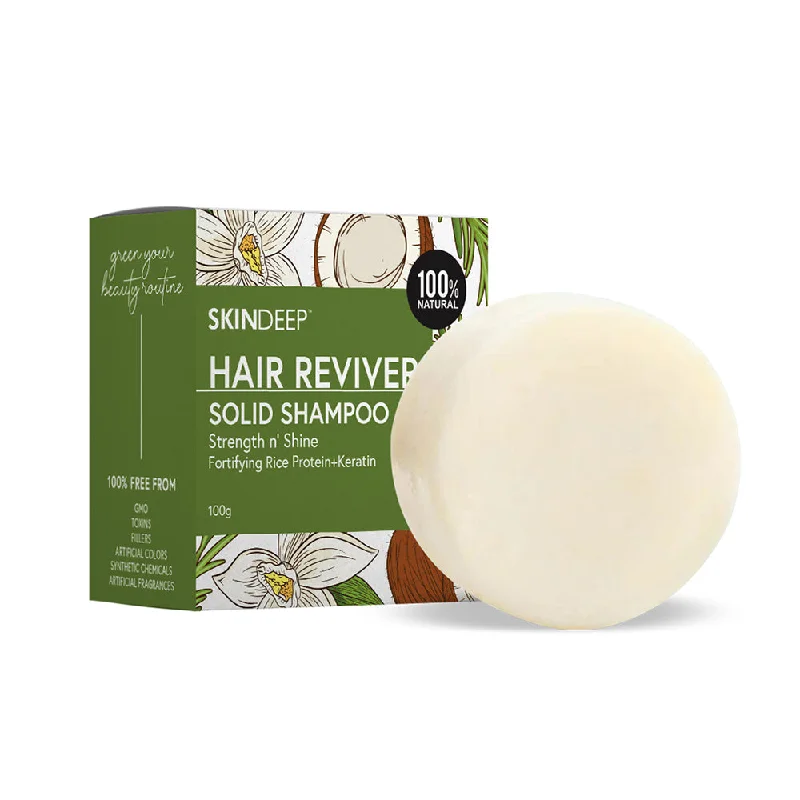 SKIN DEEP HAIR REVIVER RICE PROTEIN SOLID SHAMPOO 100 GM