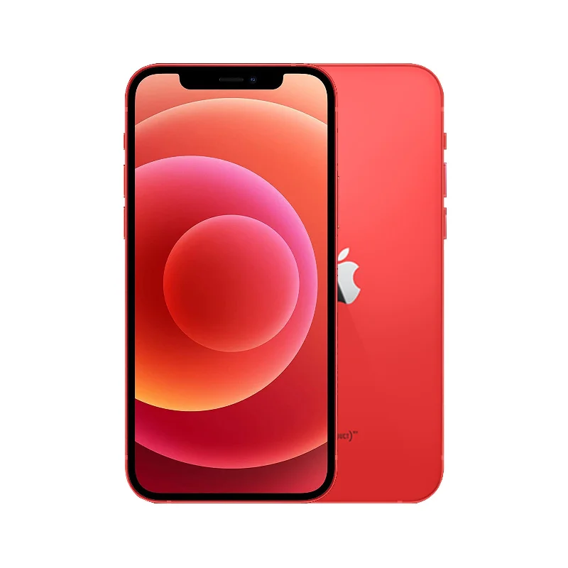 Apple iPhone 12 Mini 128GB (Red) [~Renewed: Very Good]