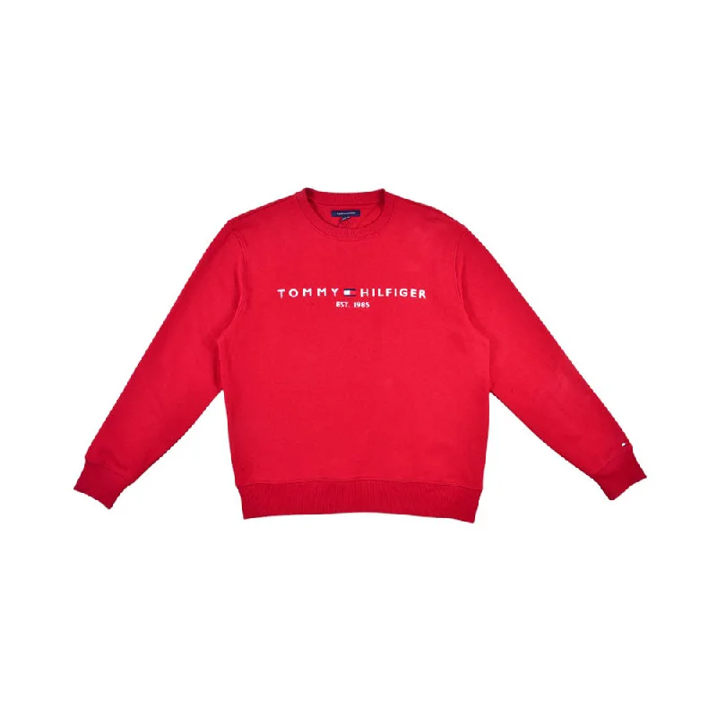 TH MEN L/S SWEAT SHIRT 78J6913-610 MRN (L) (IR.W)