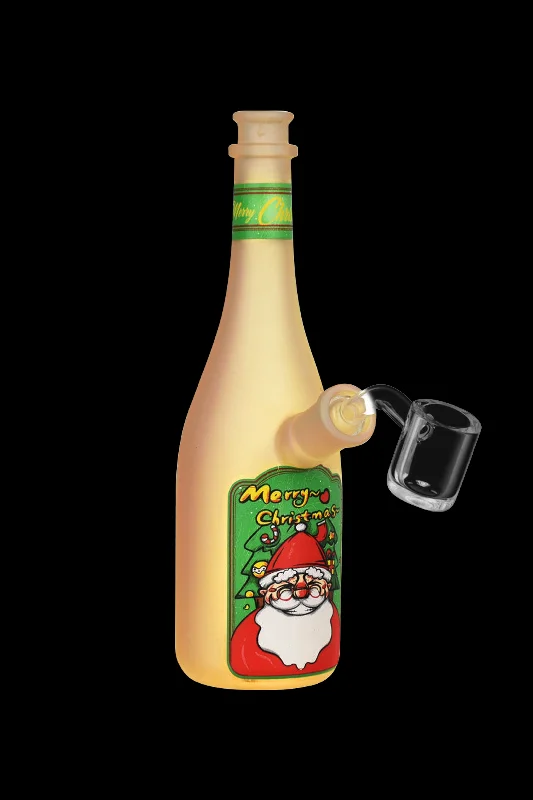 Christmas Spirits Bottle Dab Rig