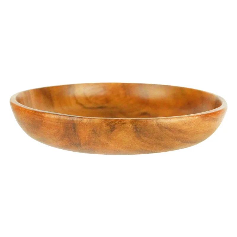 Round dish -Acacia 7.87in.-