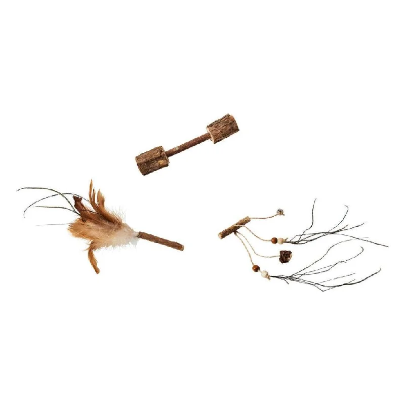 SPOT Naturals Silver Vine Cat Toy Assorted, Small