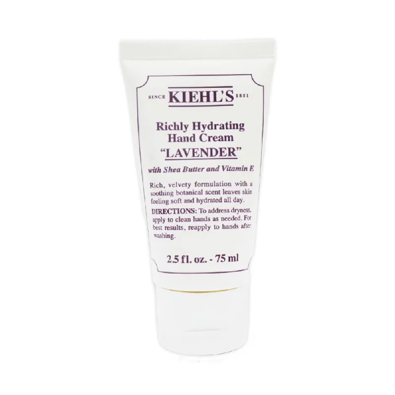 KIEHLS RICHLY HYDRATING HAND CREAM LAVENDER 75ML