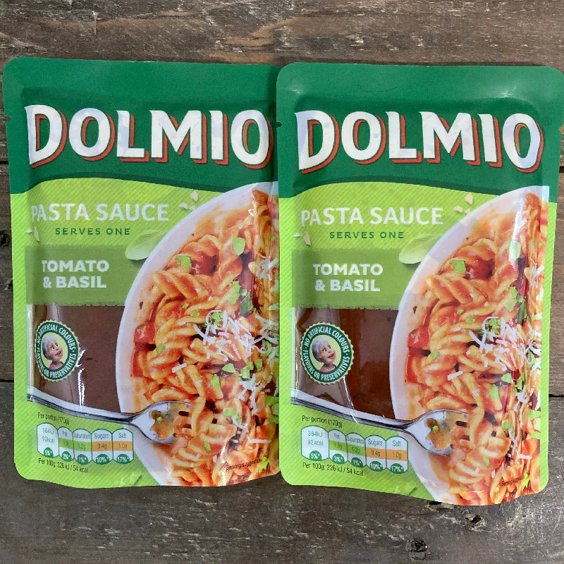 2x Dolmio Tomato & Basil Pasta Sauce (2x170g)