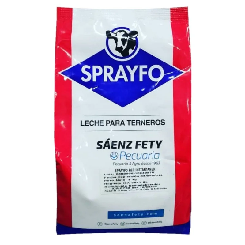 Leche Sprayfo Terneros Red x 25 Kg
