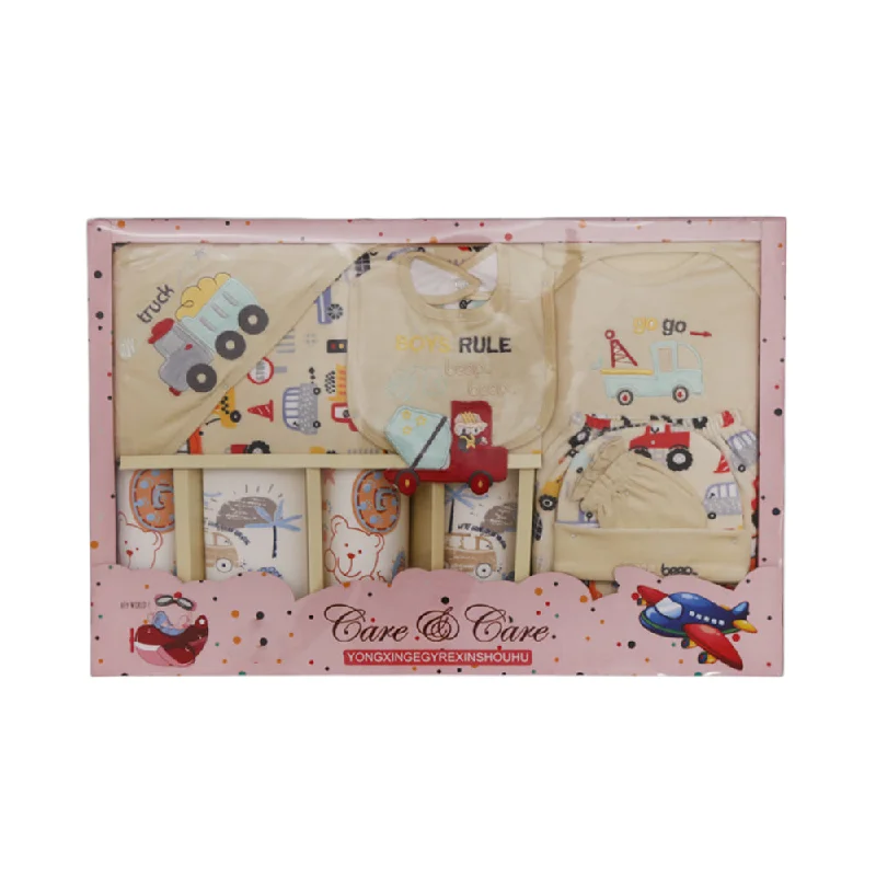 BABY GIFT SET 10PC HELLO CAR LEMON MZW-24 01