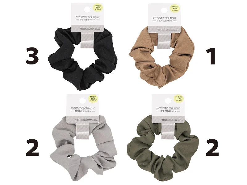 Scrunchie Static Electricity Reduction - Basic Color