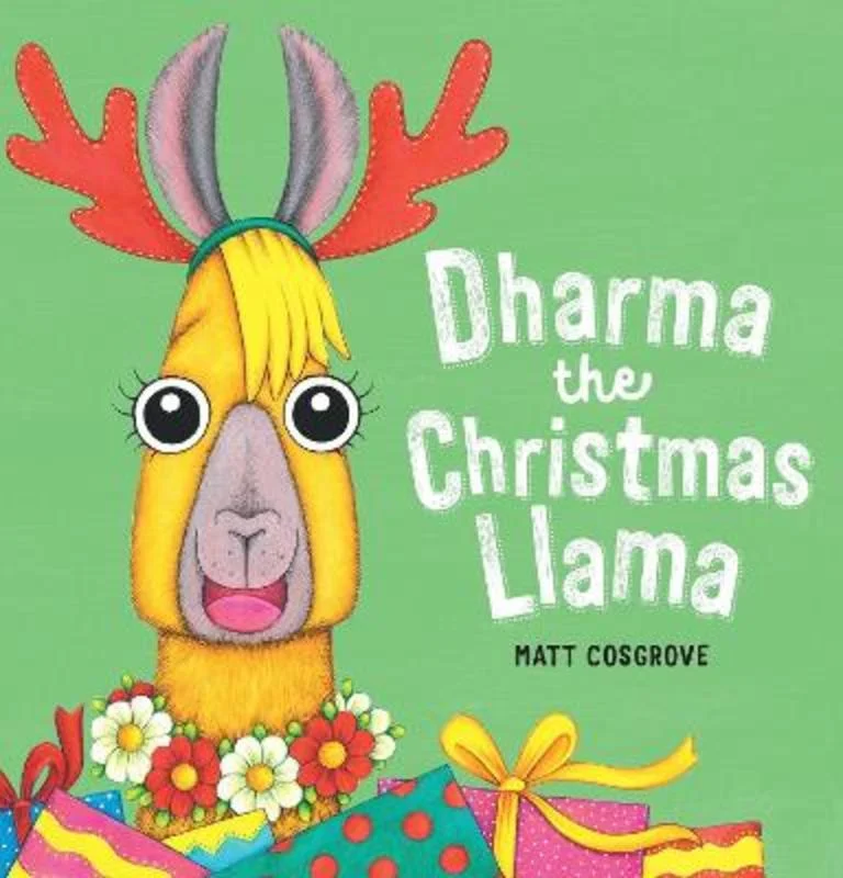 Dharma the Christmas Llama