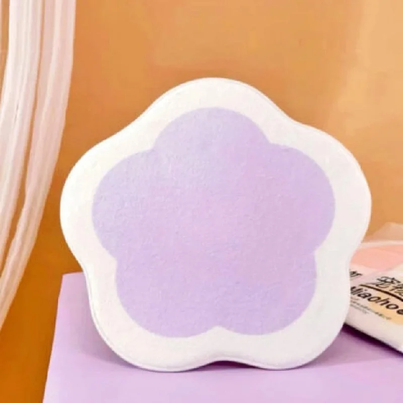 Purple flower mat