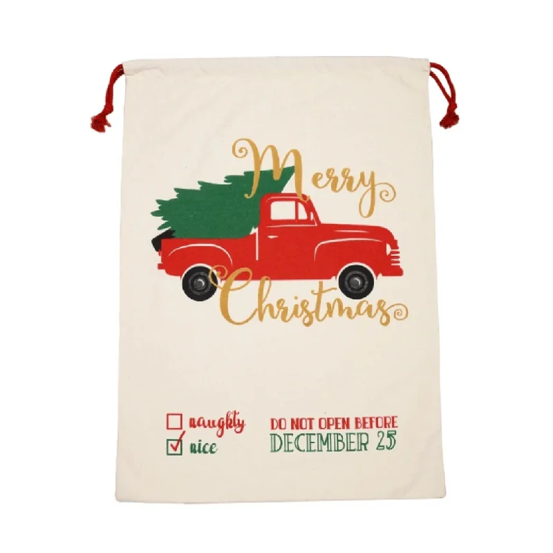 Christmas Personalised Pet Santa Sack - Merry Christmas
