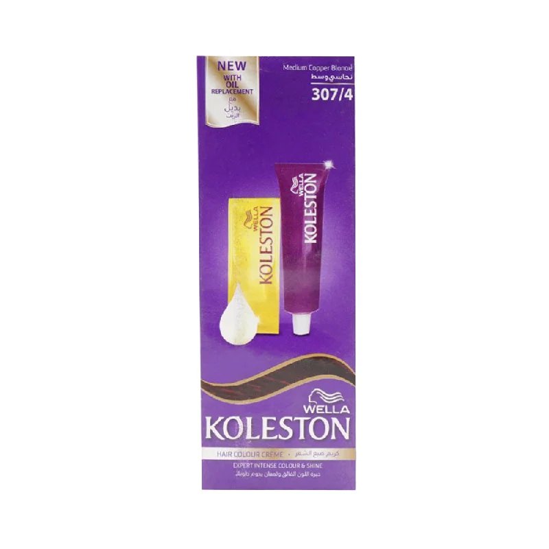WELLA KOLESTON SEMI KITS 307 4 MEDIUM COPPER BLONDE AP-DEM