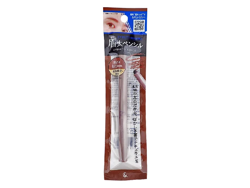 &. Eyebrow Pencil Thick Core Pink Brown