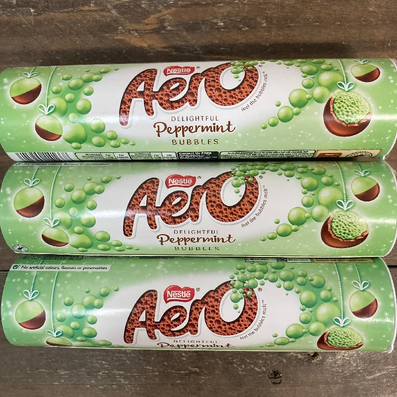 3x Aero Peppermint Bubbles Giant Tubes (3x70g)