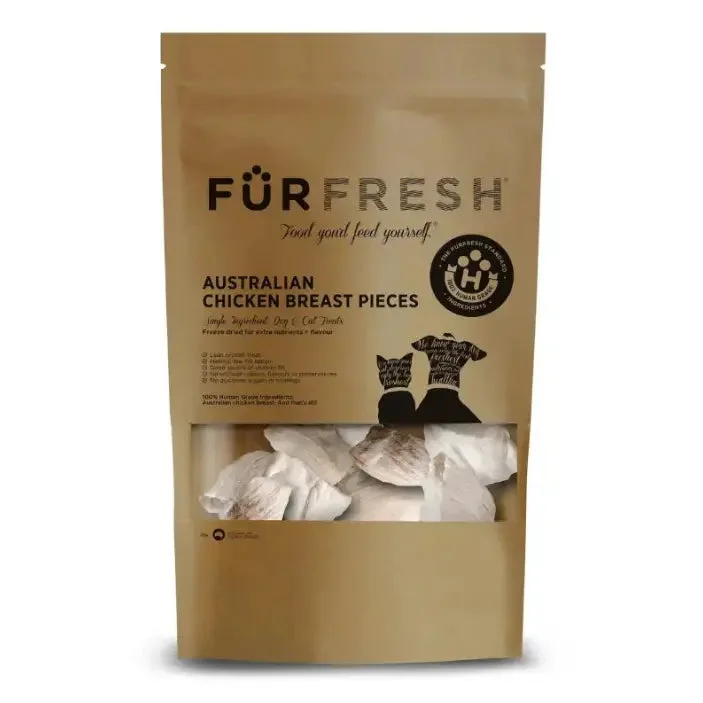 FurFresh Freeze Dried Australian Chicken Breast Dog Treats 70g