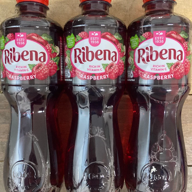 6x Ribena Raspberry Juice Drink (6x500ml)