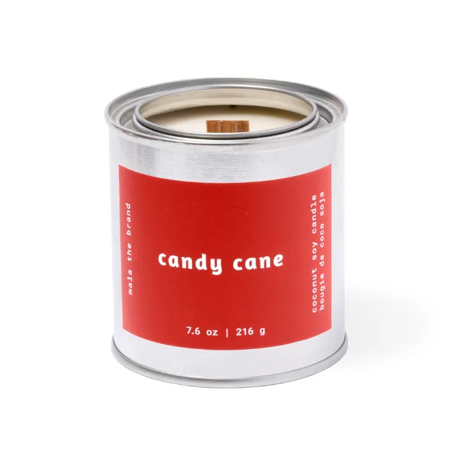 Mala Candy Cane Candle - 227g