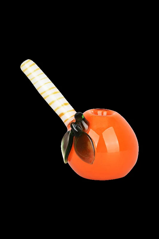 Feeling Peachy Glass Bubbler