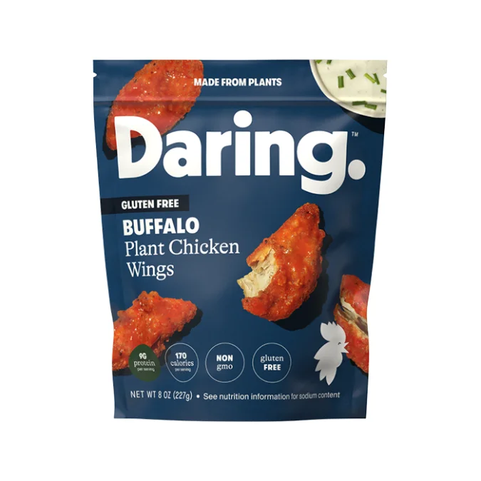 Daring Buffalo Plant-Based Chicken Pieces - 227g