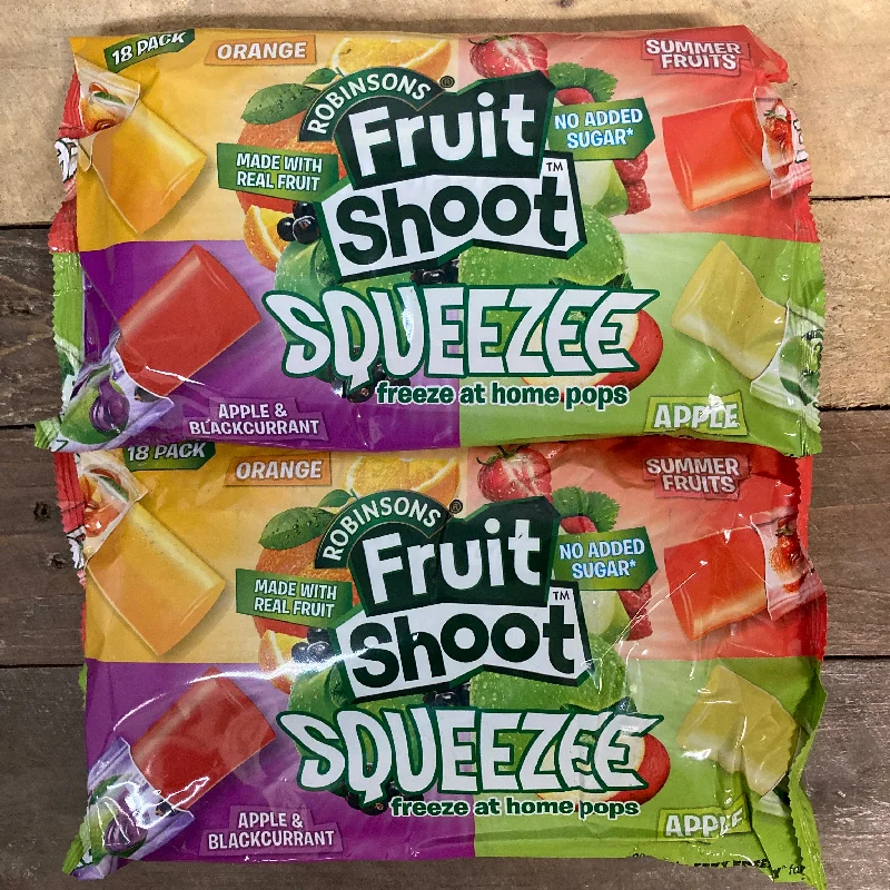 54x Fruit Shoot Squeezee Pops (3 Packs of 18x30ml)