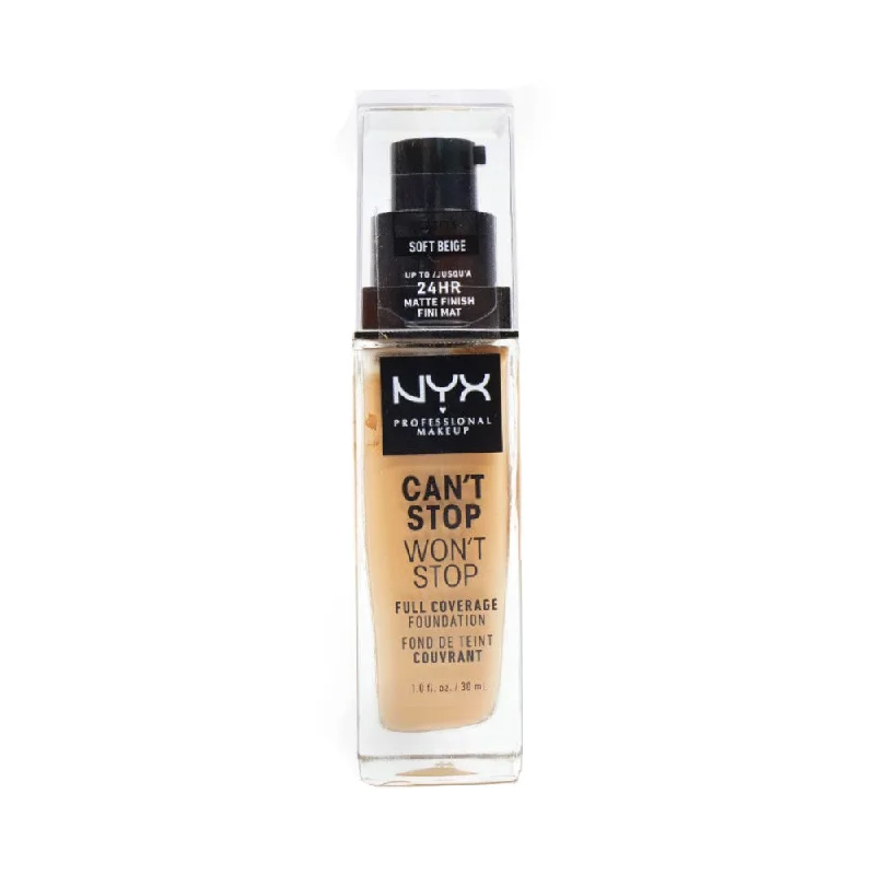 NYX CANT STOP WONT STOP FOUNDATION SOFT BEIGE