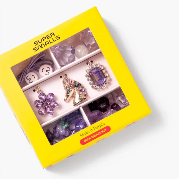 Super Smalls - Make It Purple Mini Bead Kit