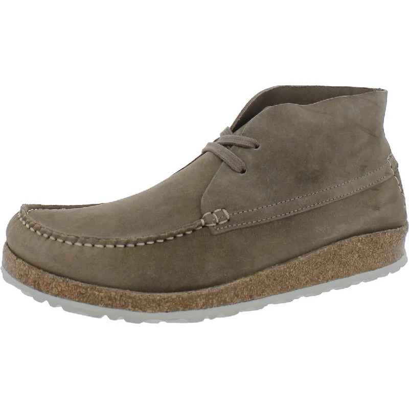 Maidan Womens Suede Footbed Booties